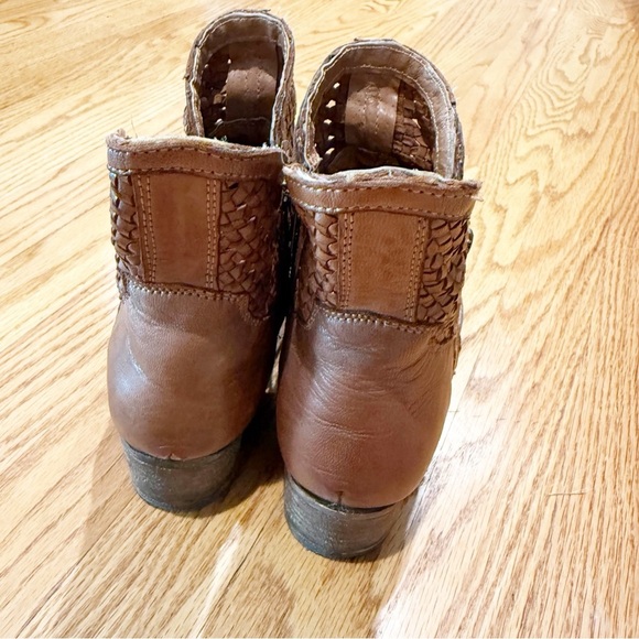 Seychelles Brown Leather Ankle Boots 9 - Picture 5 of 10